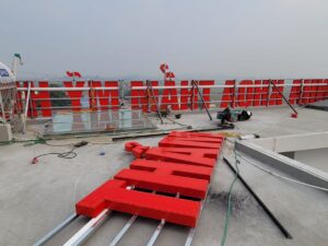 Bộ chữ led tòa nhà