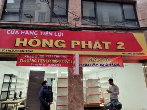 Biển Bạt - Biển Quảng Cáo Cửa Hàng Tiện Lợi