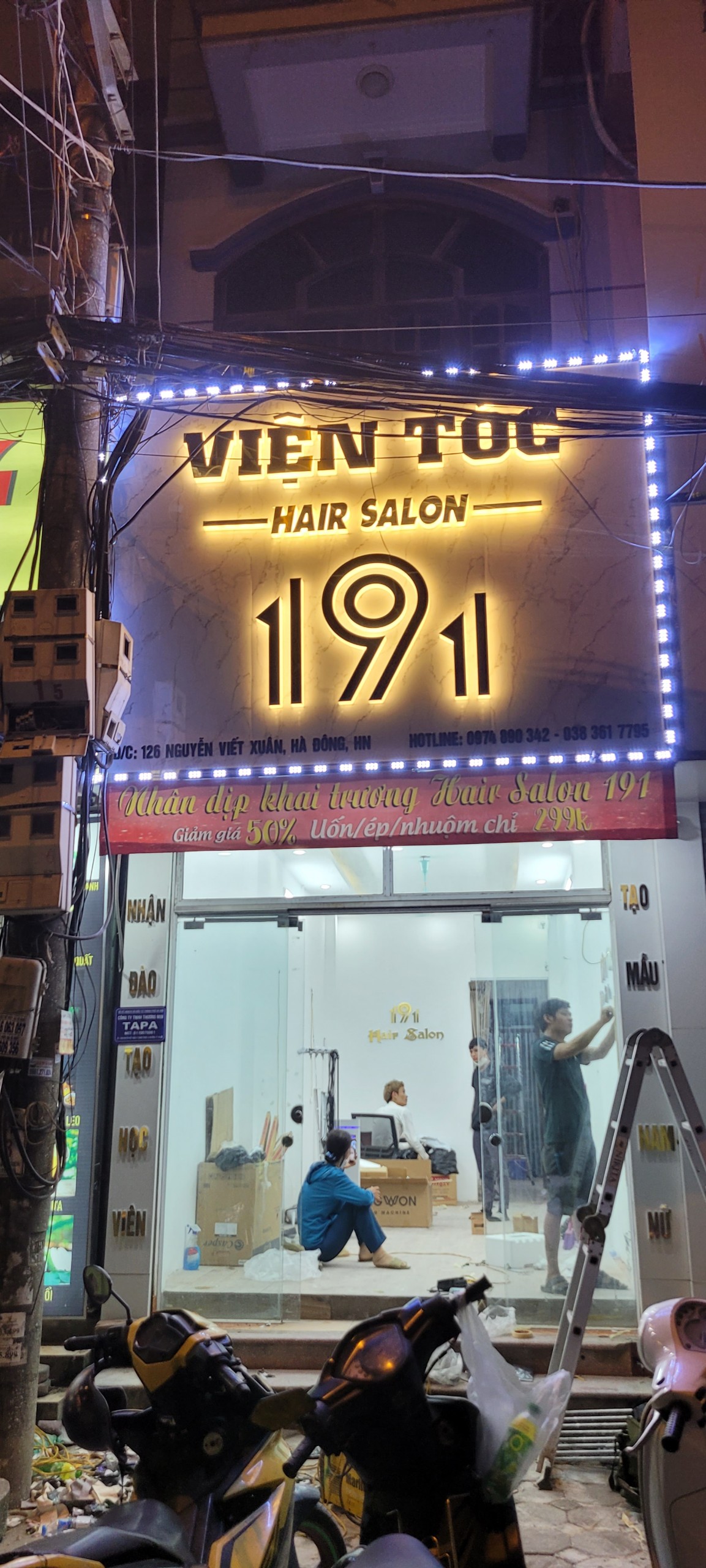 Biển quảng cáo hair salon