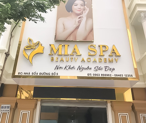 Bảng hiểu Spa đẹp