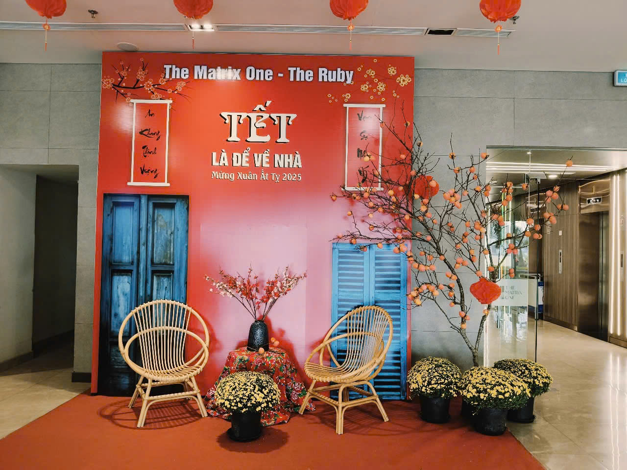 Backdrop Tết 2025
