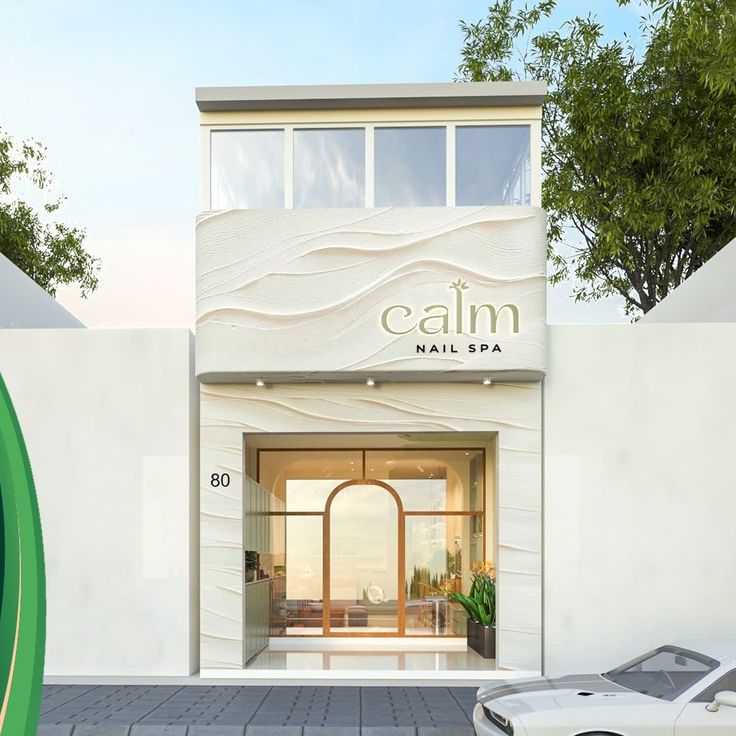 Biển quảng cáo cửa màng Nail Spa