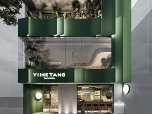 Mẫu thiết kế cửa hàng coffee, thời trang