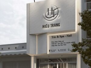 Mẫu thiết kế biển quảng cáo cửa hàng Nail, Mi, Spa