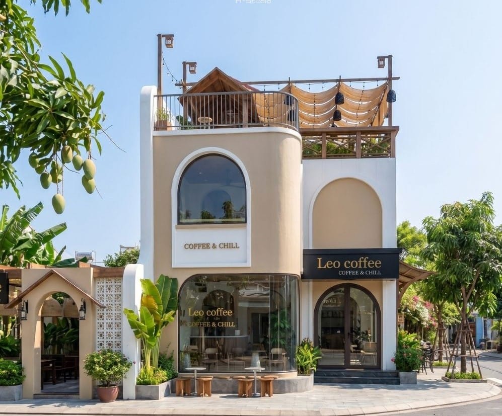 thiết kế quán cà phê đẹp